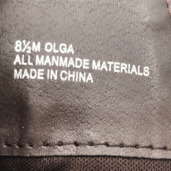 Madeline Girl Olga Ankle Booties Women's Size 8.5M Brown Faux Leather Heel Boots - Picture 11 of 11